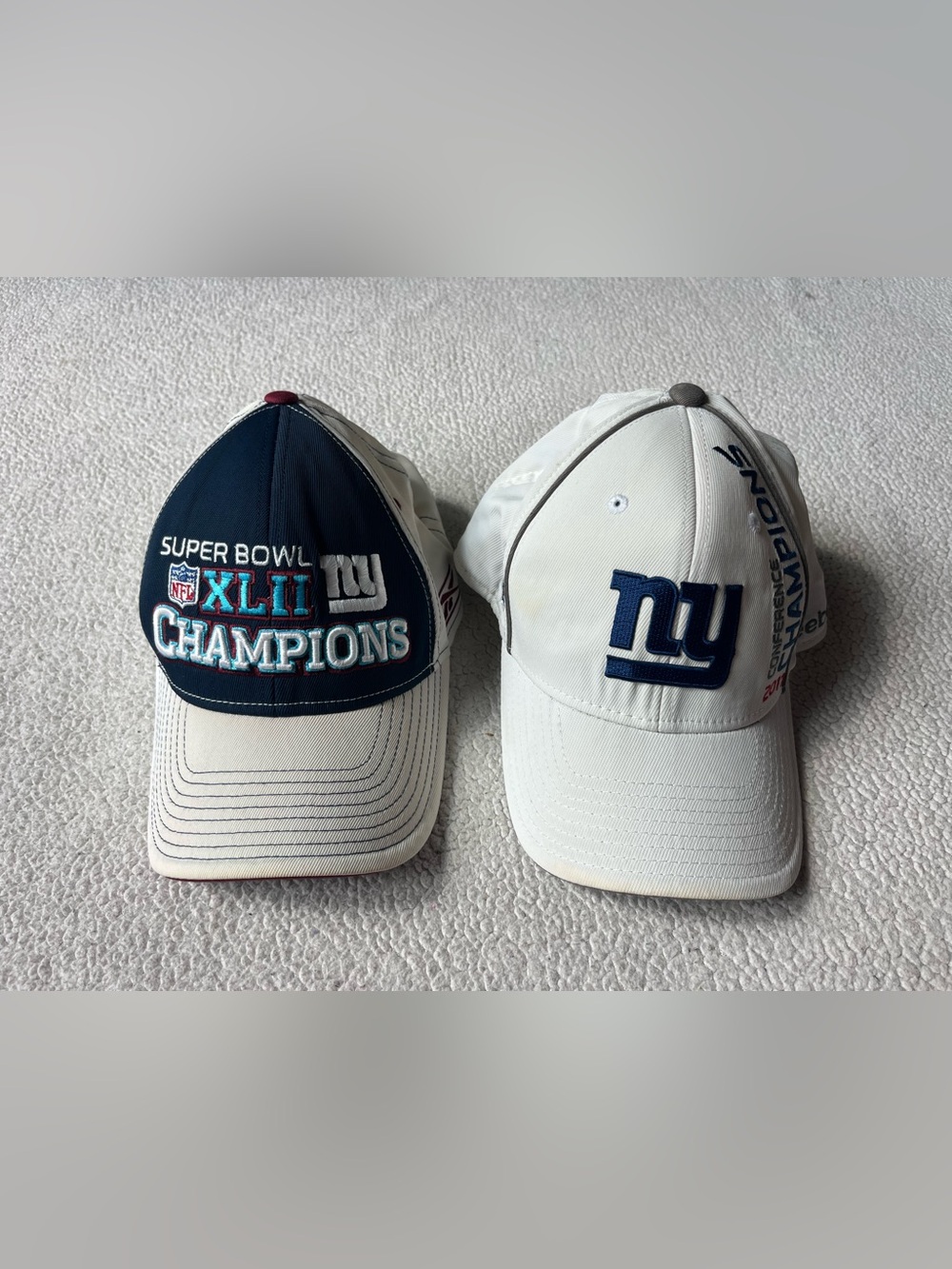 2 NFL NY Football Hats